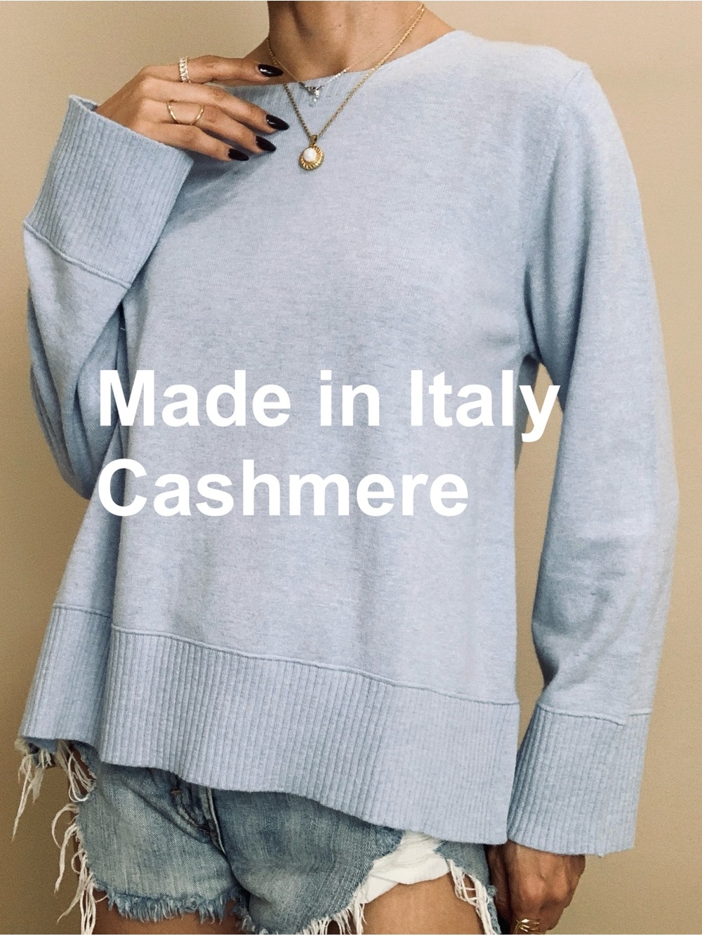 Brand New made in italy cashmere size XL